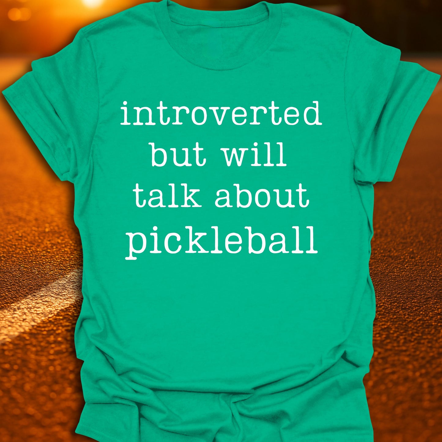 Introverted Pickleball T-Shirt