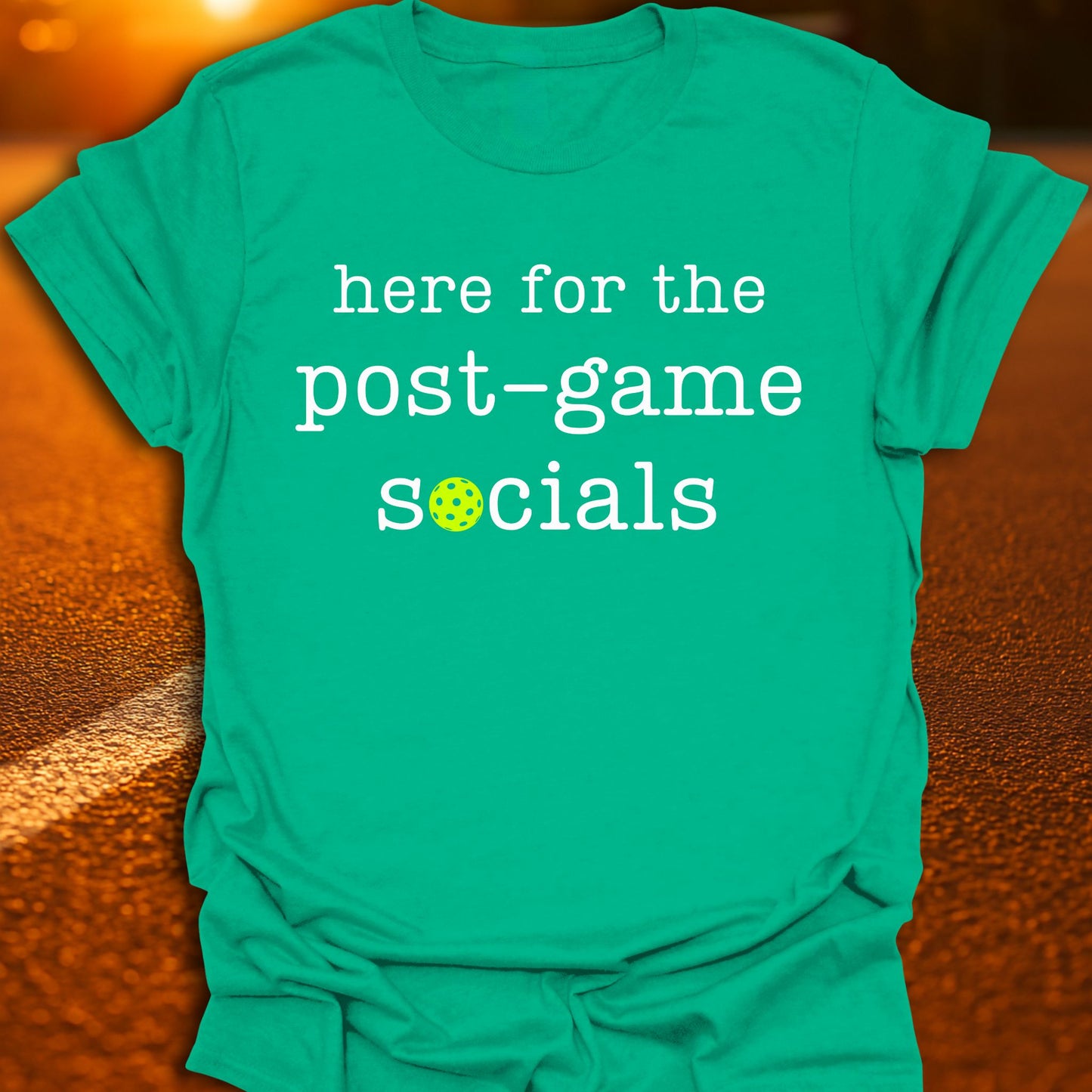 Post-Game Socials Pickleball T-Shirt