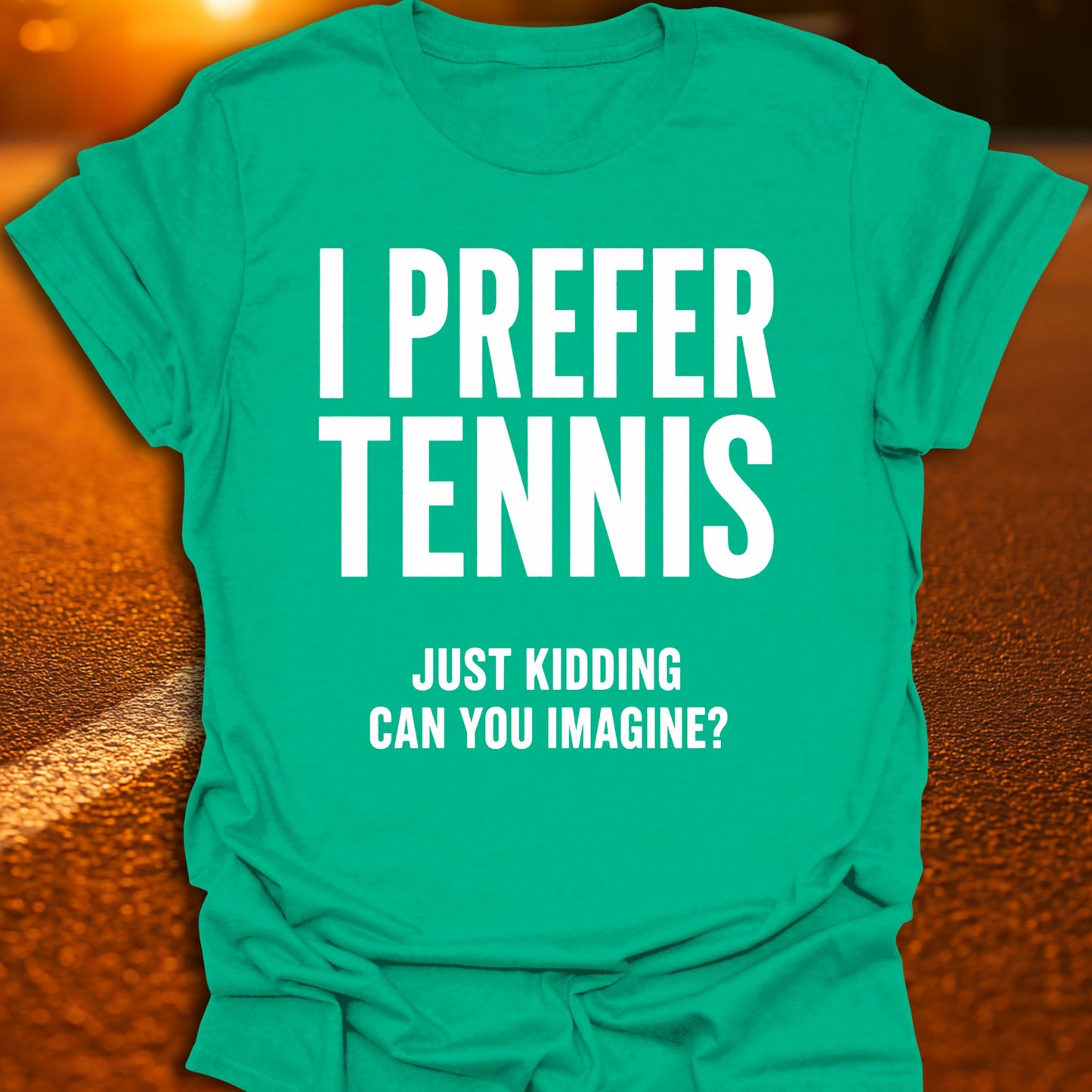 I Prefer Tennis Pickleball T-Shirt