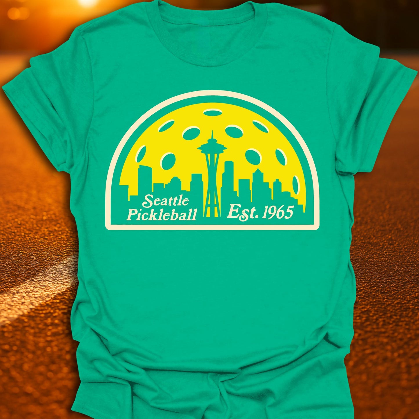 Seattle Throwback Pickleball T-Shirt