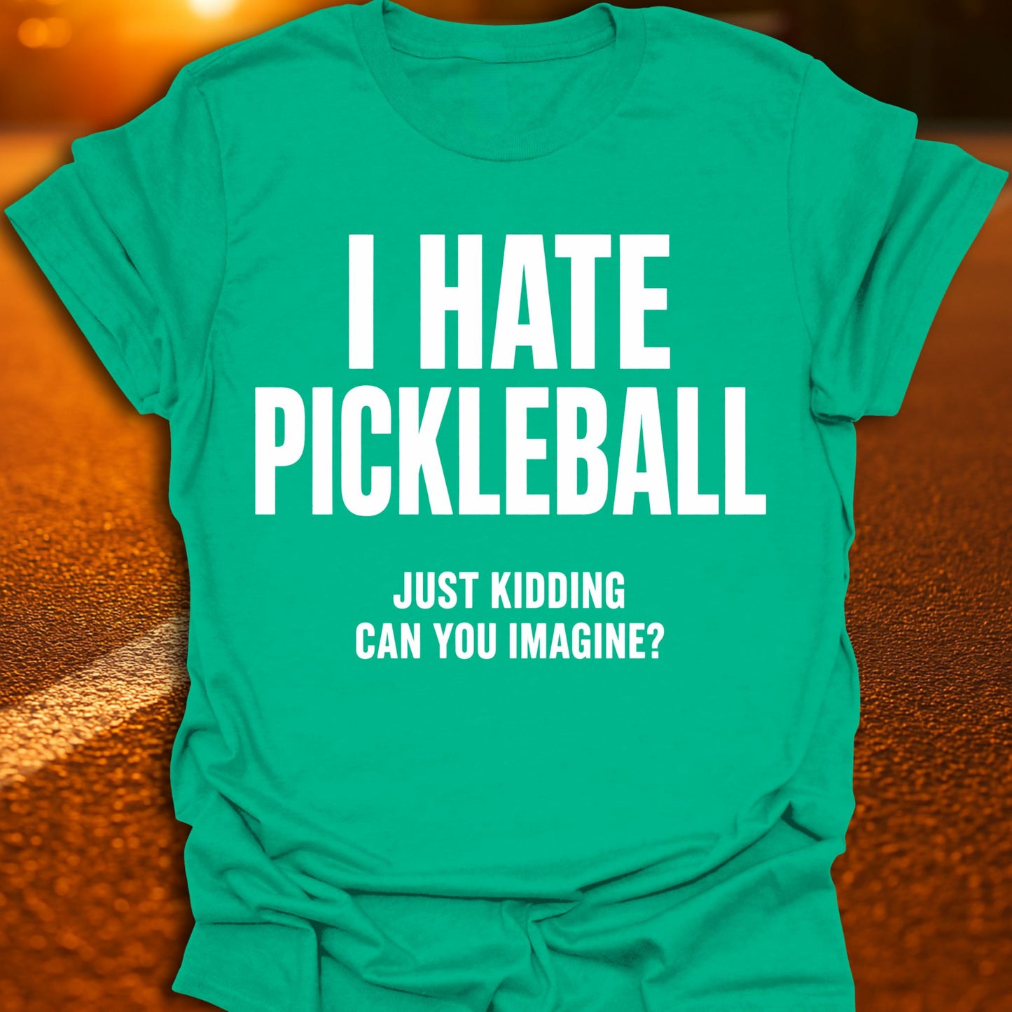 I Hate Pickleball T-Shirt