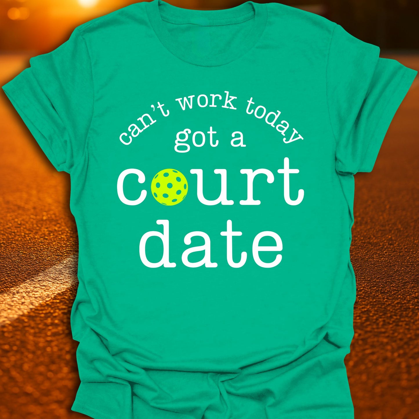 Court Date Pickleball T-Shirt