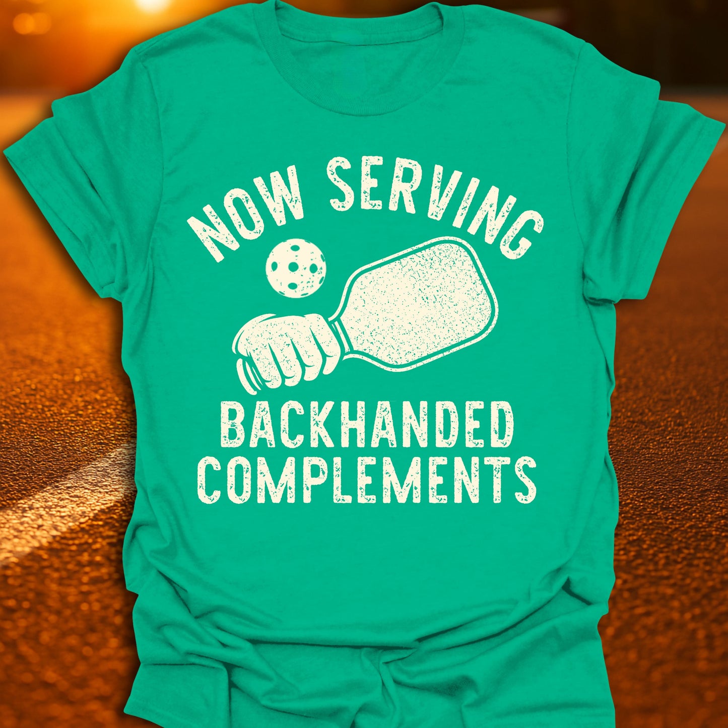 Backhanded Complements Pickleball T-Shirt
