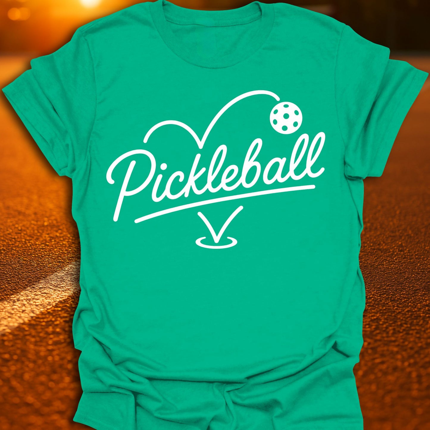 Pickleball Heart T-Shirt
