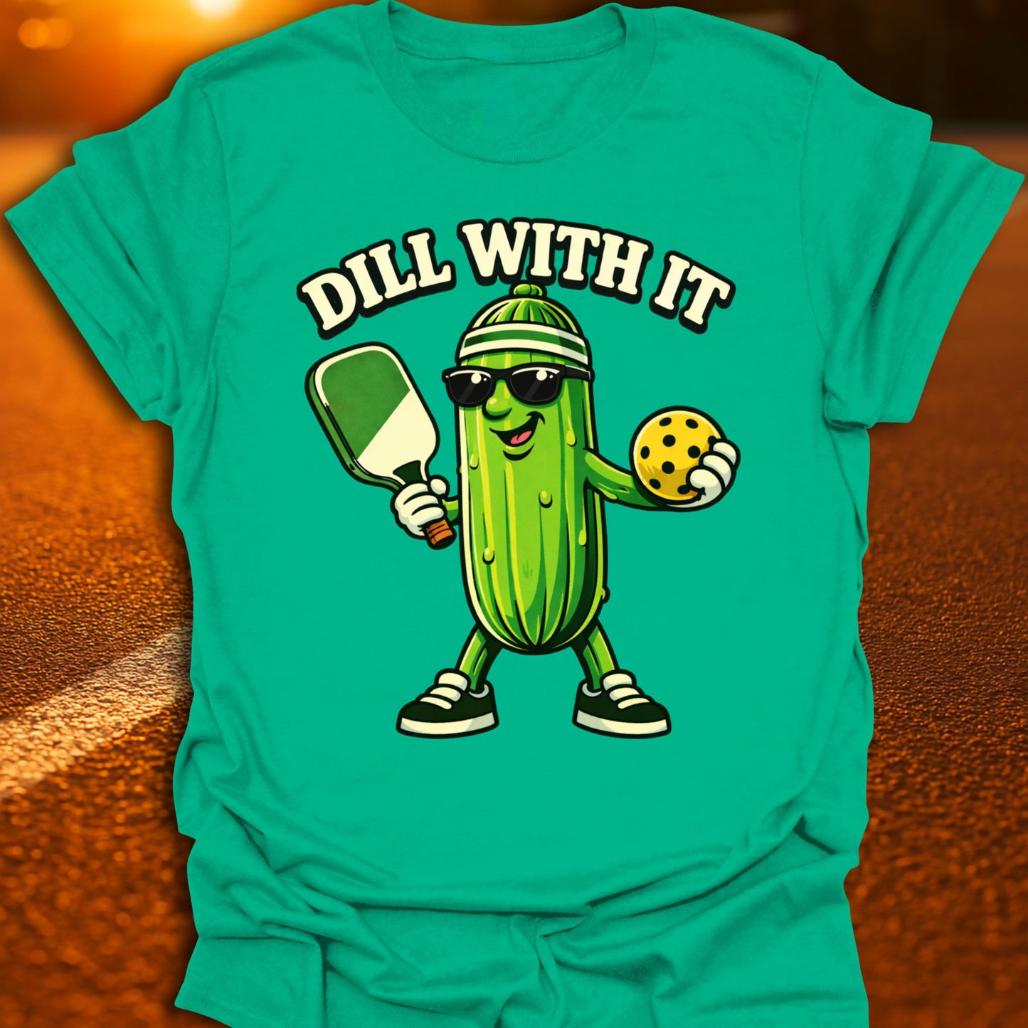 Dill With It Pickleball T-Shirt