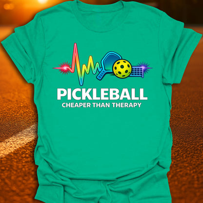 Cheaper Than Therapy Pickleball T-Shirt