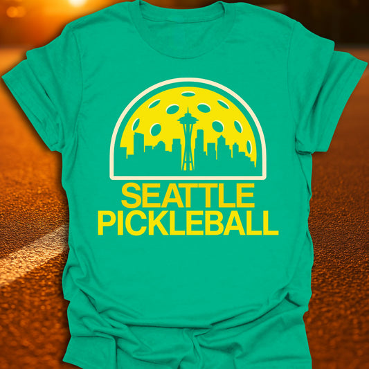 Seattle Throwback Pickleball T-Shirt