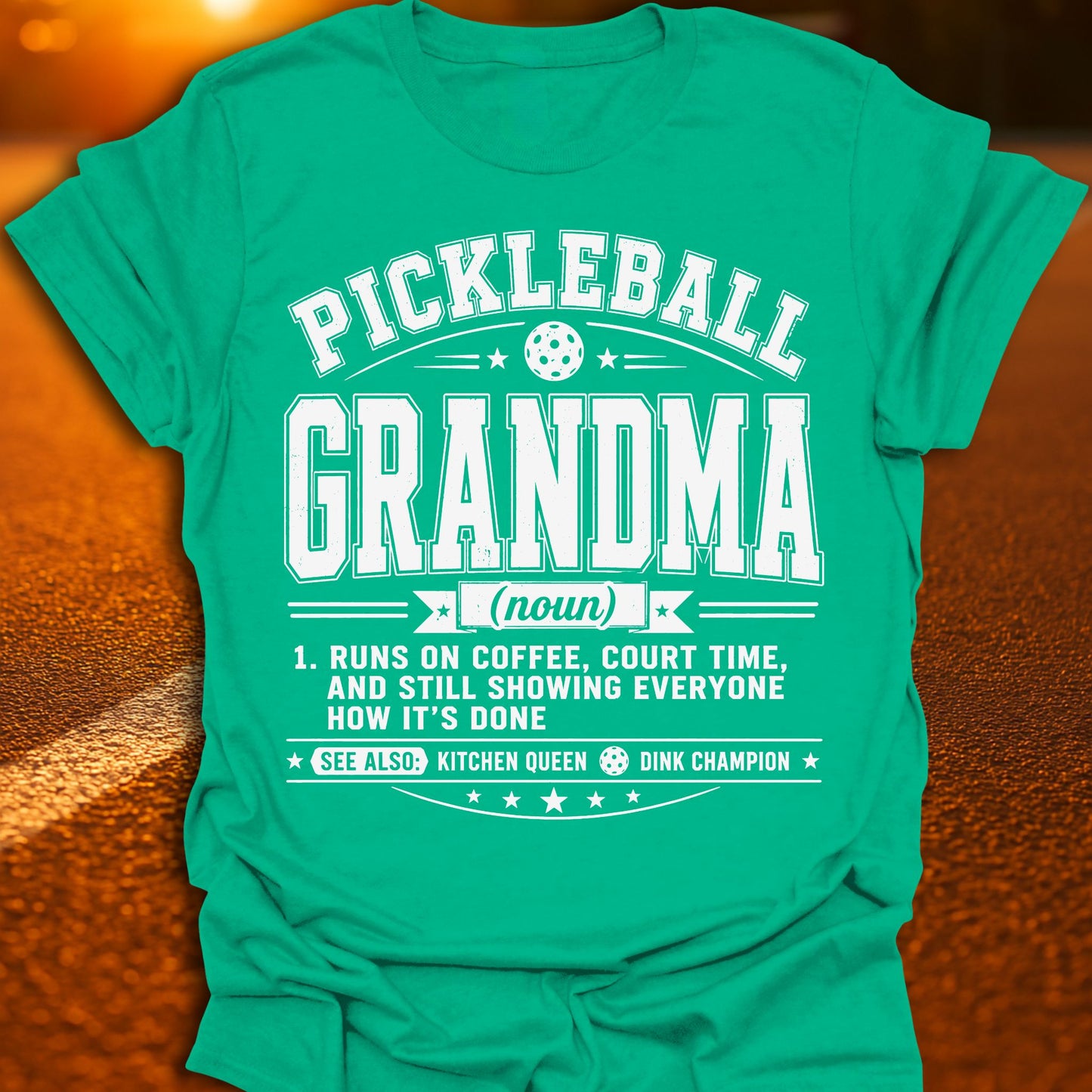 Pickleball Grandma Definition T-Shirt
