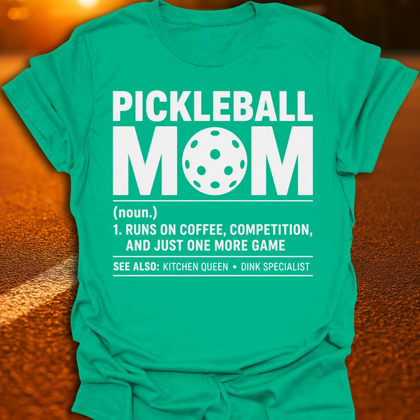 Pickleball Mom Definition T-Shirt