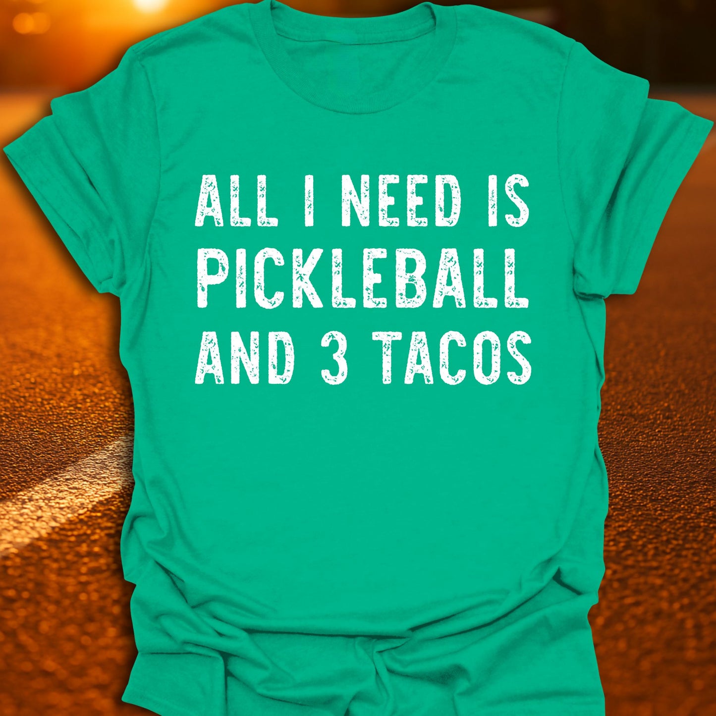 3 Tacos Pickleball T-Shirt