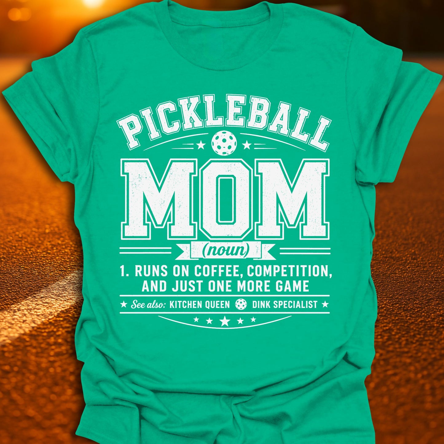 Pickleball Mom Definition T-Shirt