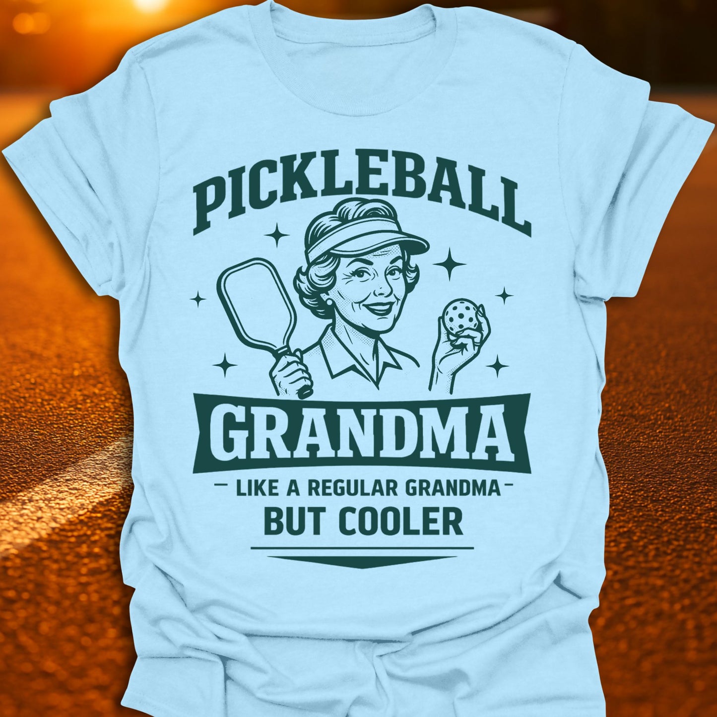 Cool Pickleball Grandma T-Shirt