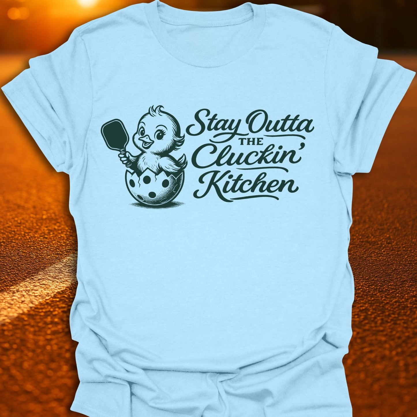 Cluckin' Kitchen Pickleball T-Shirt
