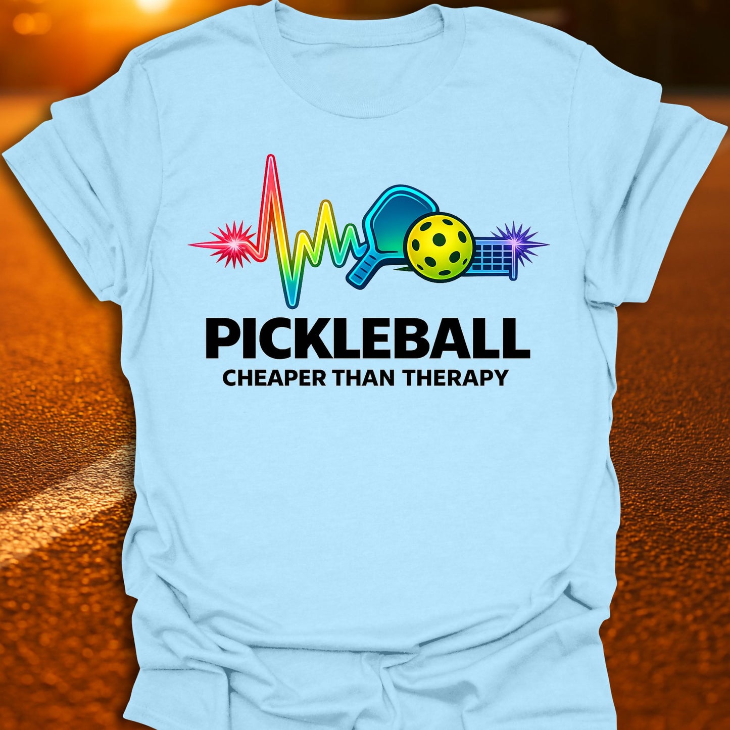 Cheaper Than Therapy Pickleball T-Shirt