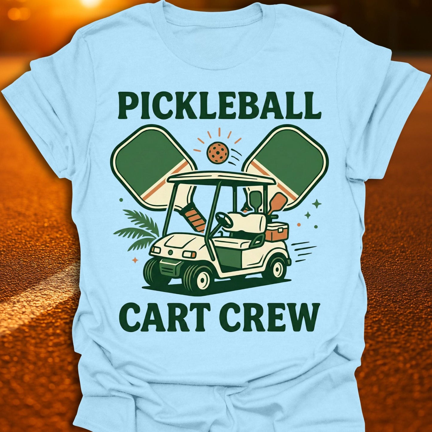 Cart Crew Pickleball T-Shirt