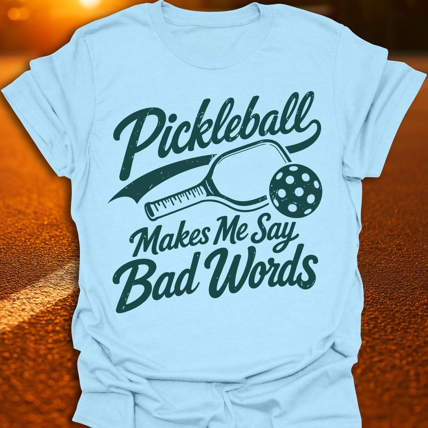Bad Words Vintage Pickleball T-Shirt