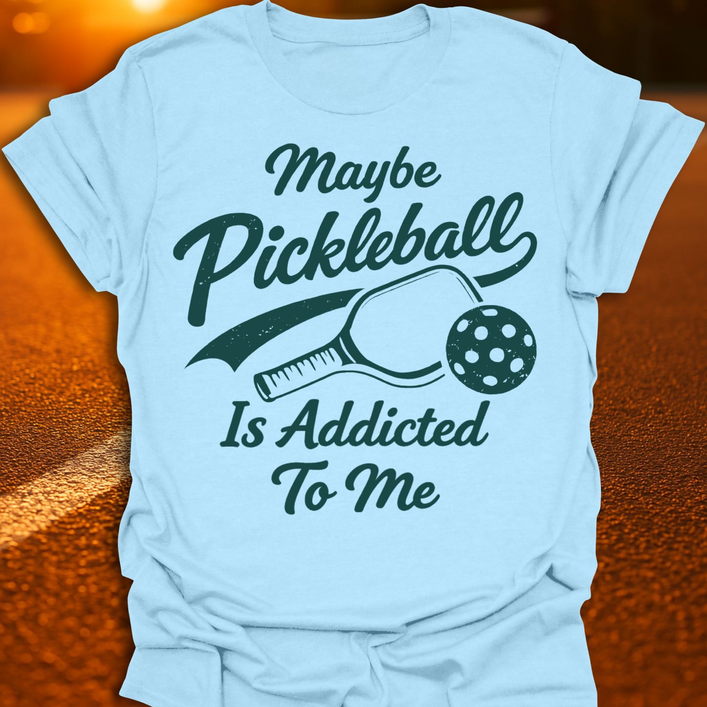 Addicted To Me Vintage Pickleball T-Shirt