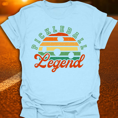 Pickleball Legend Sunset T-Shirt