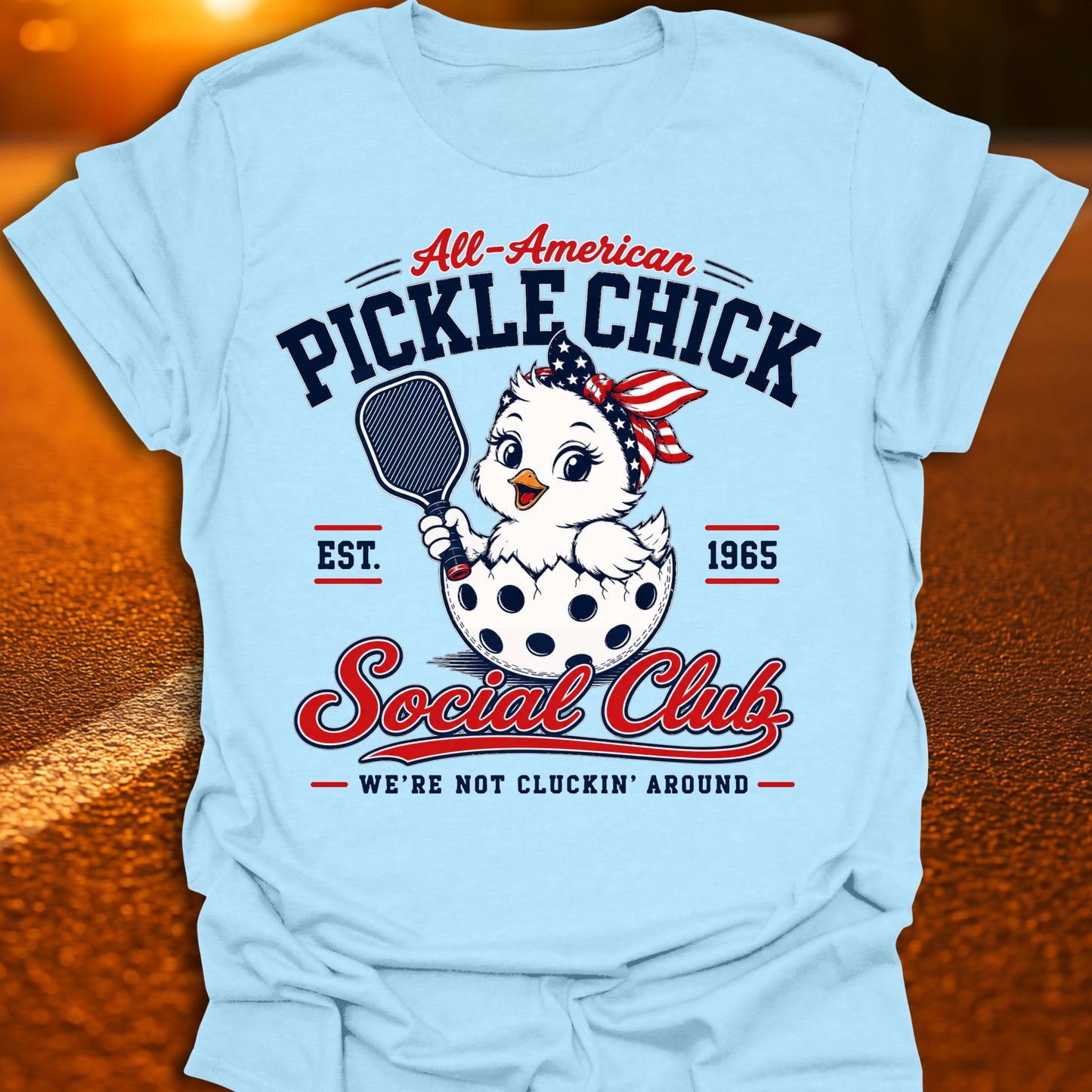 All-American Pickle Chick Social Club T-Shirt