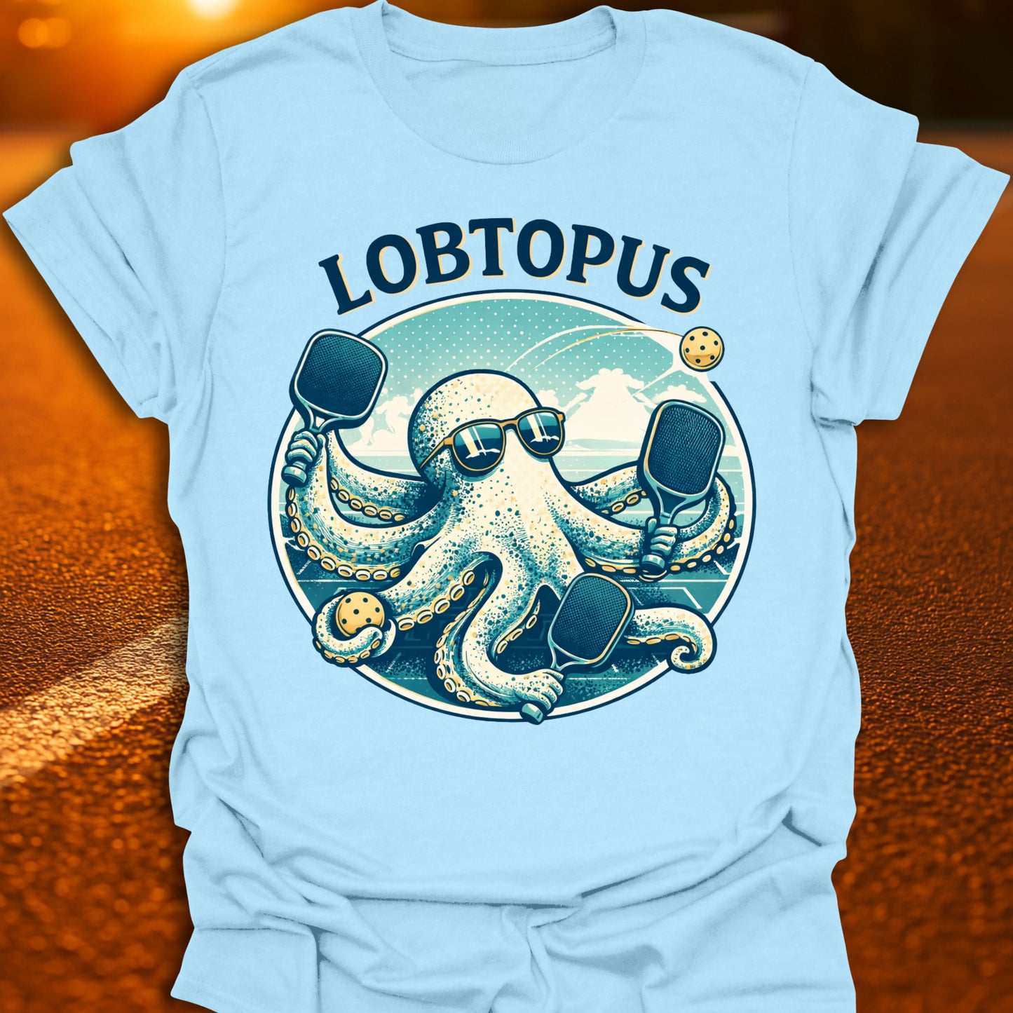 Lobtopus Pickleball T-Shirt