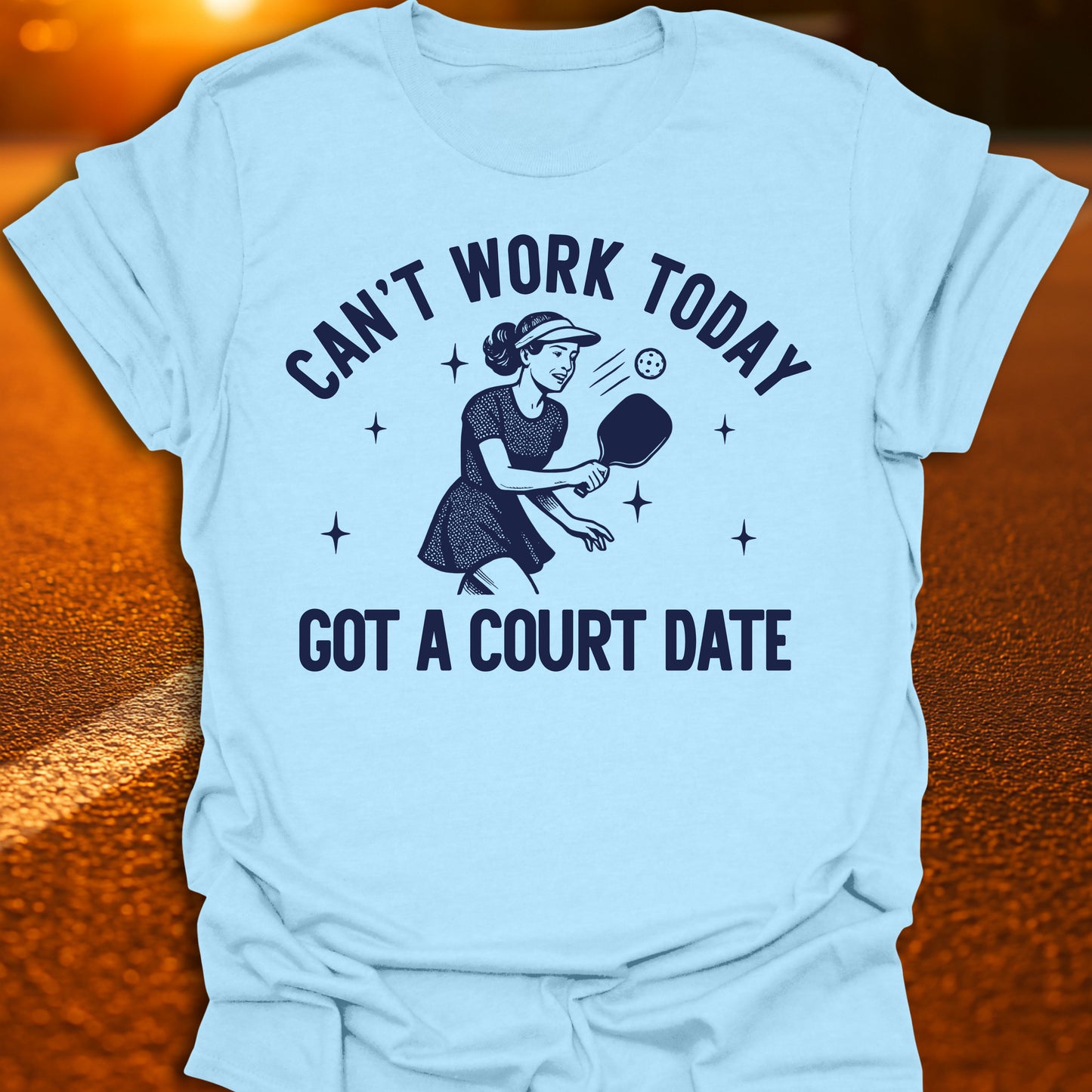 Court Date Pickleball T-Shirt