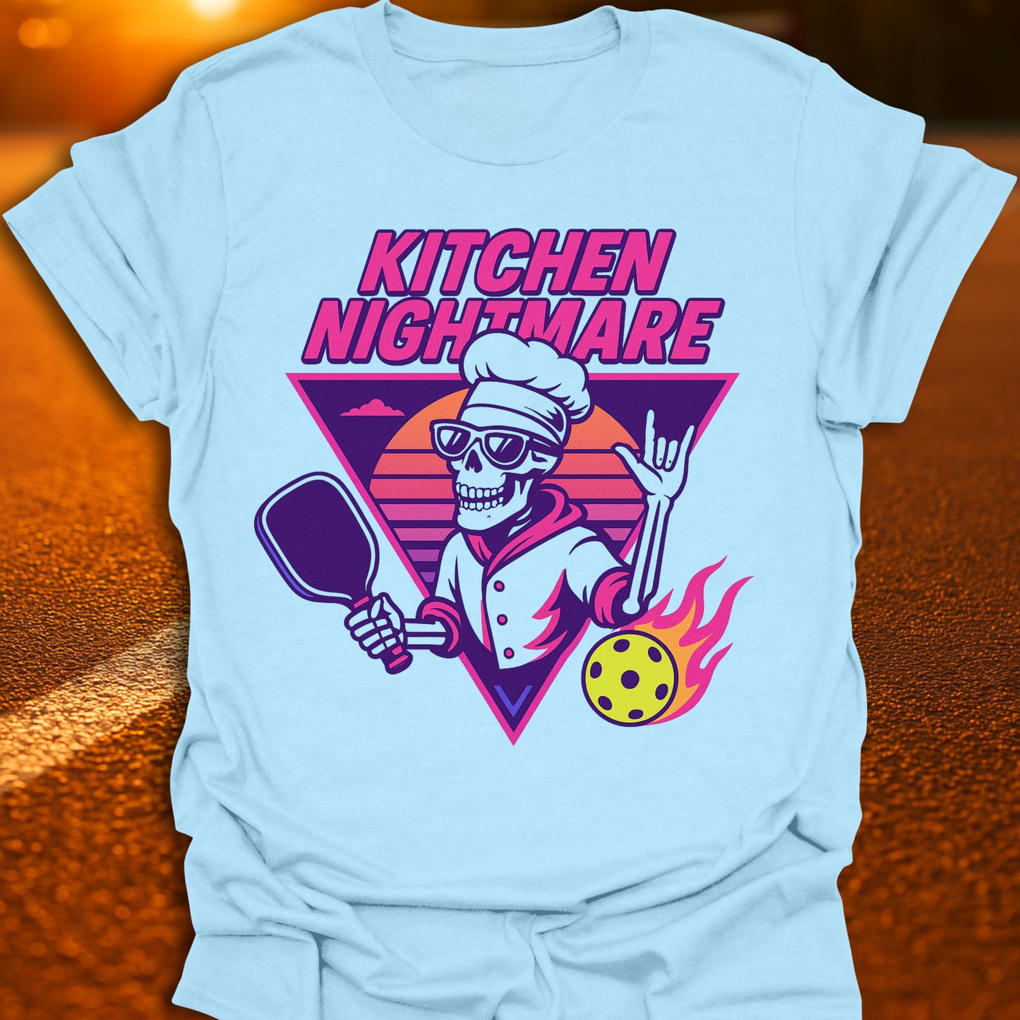 Kitchen Nightmare Retro 80's T-Shirt