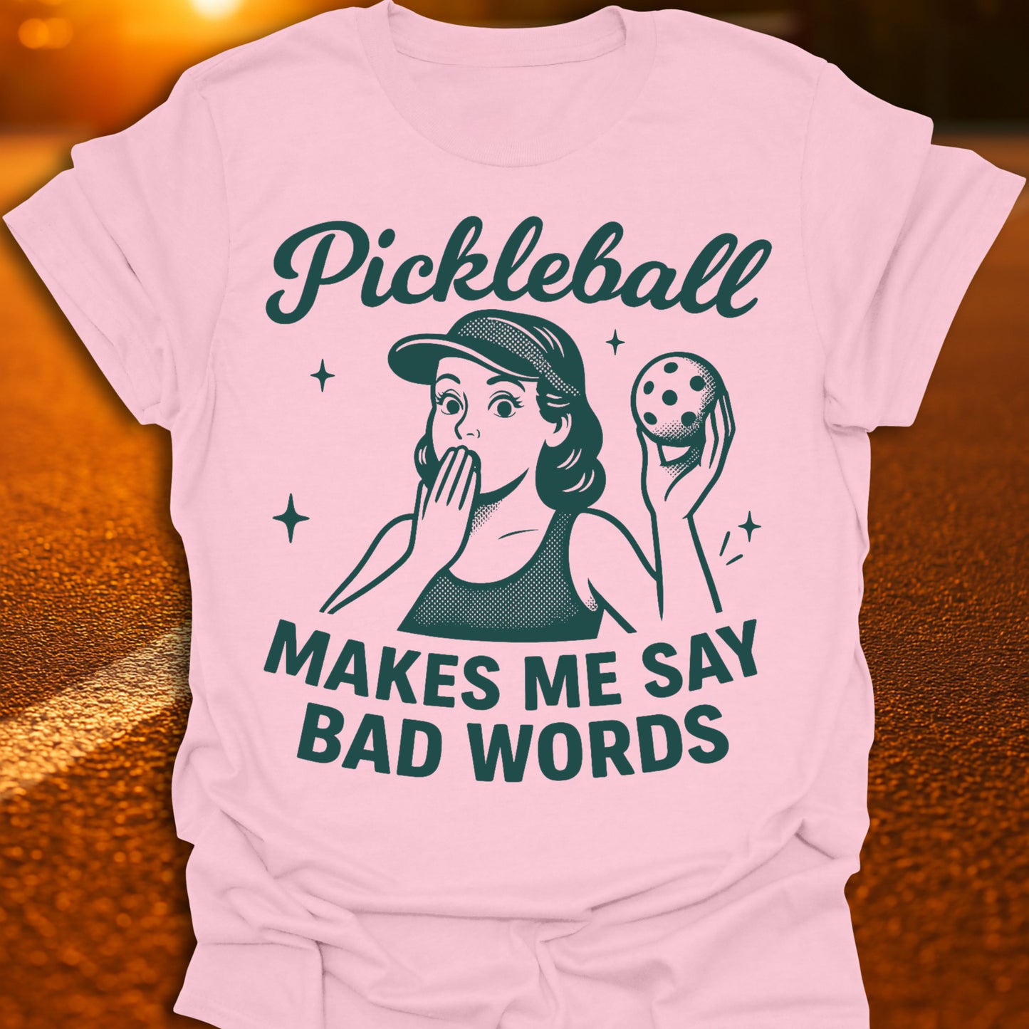 Bad Words Pickleball T-Shirt