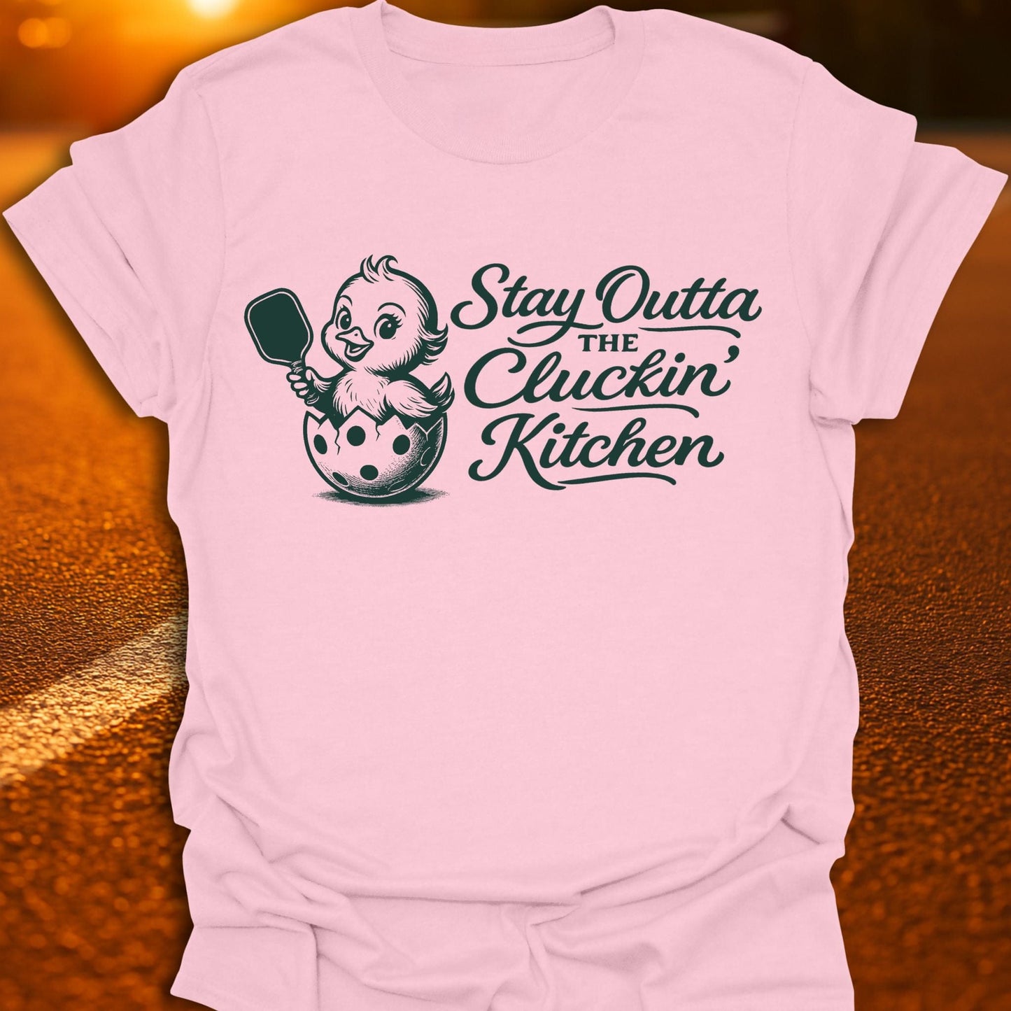 Cluckin' Kitchen Pickleball T-Shirt