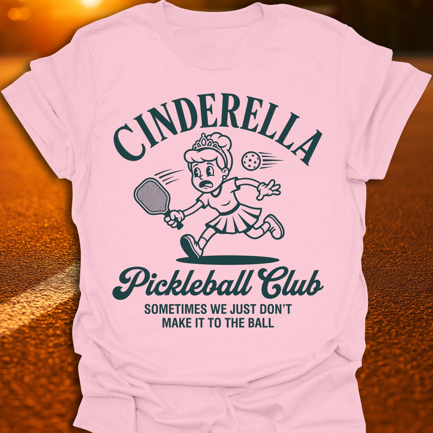 Cinderella Pickleball Club T-Shirt