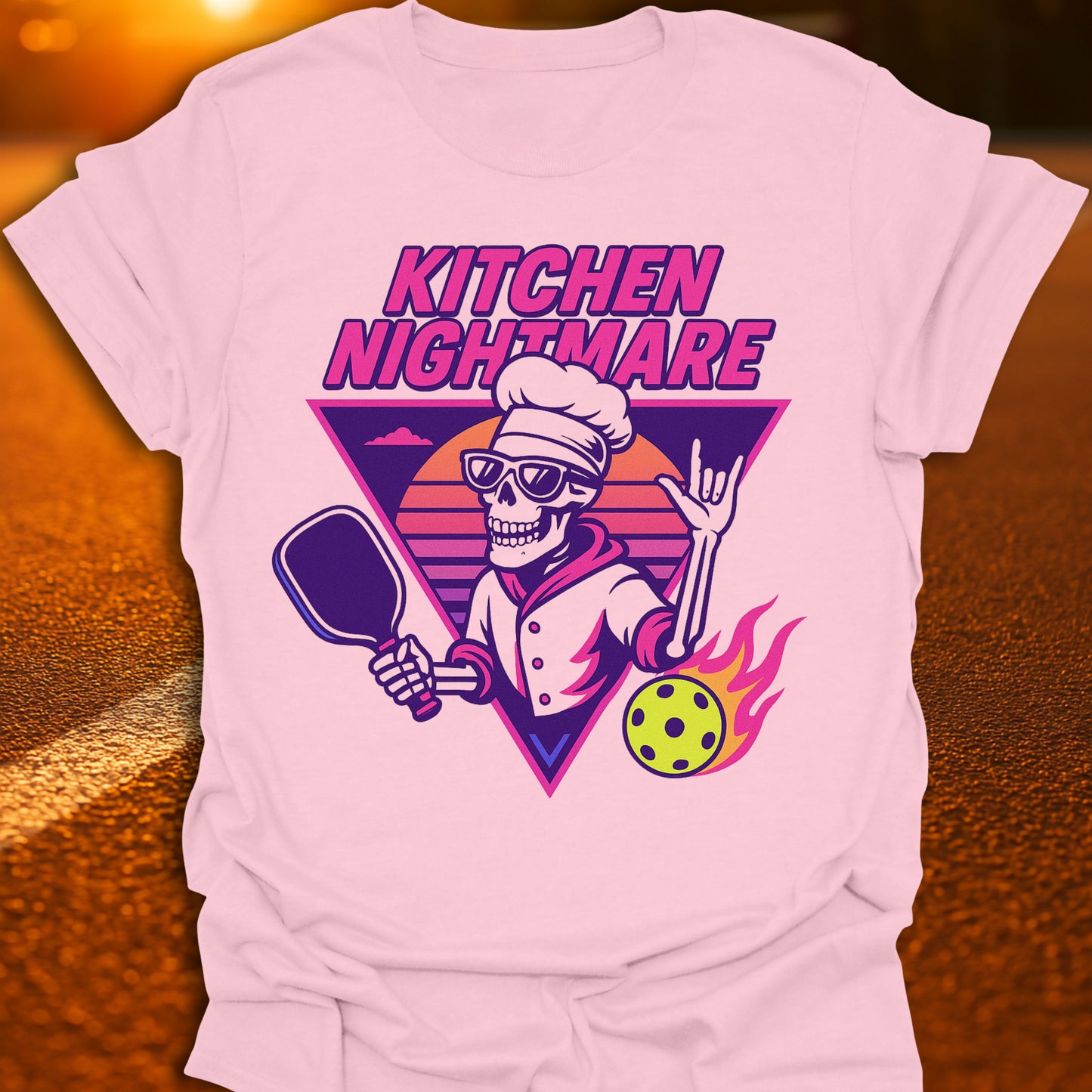 Kitchen Nightmare Retro 80's T-Shirt