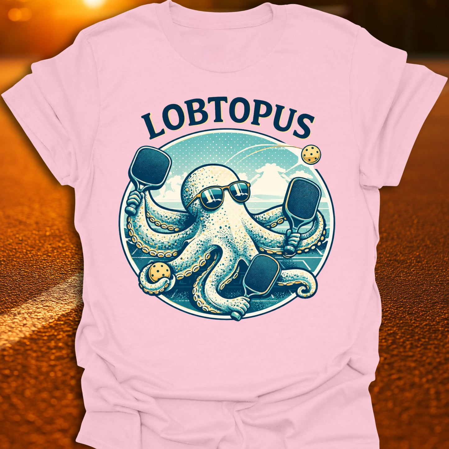 Lobtopus Pickleball T-Shirt