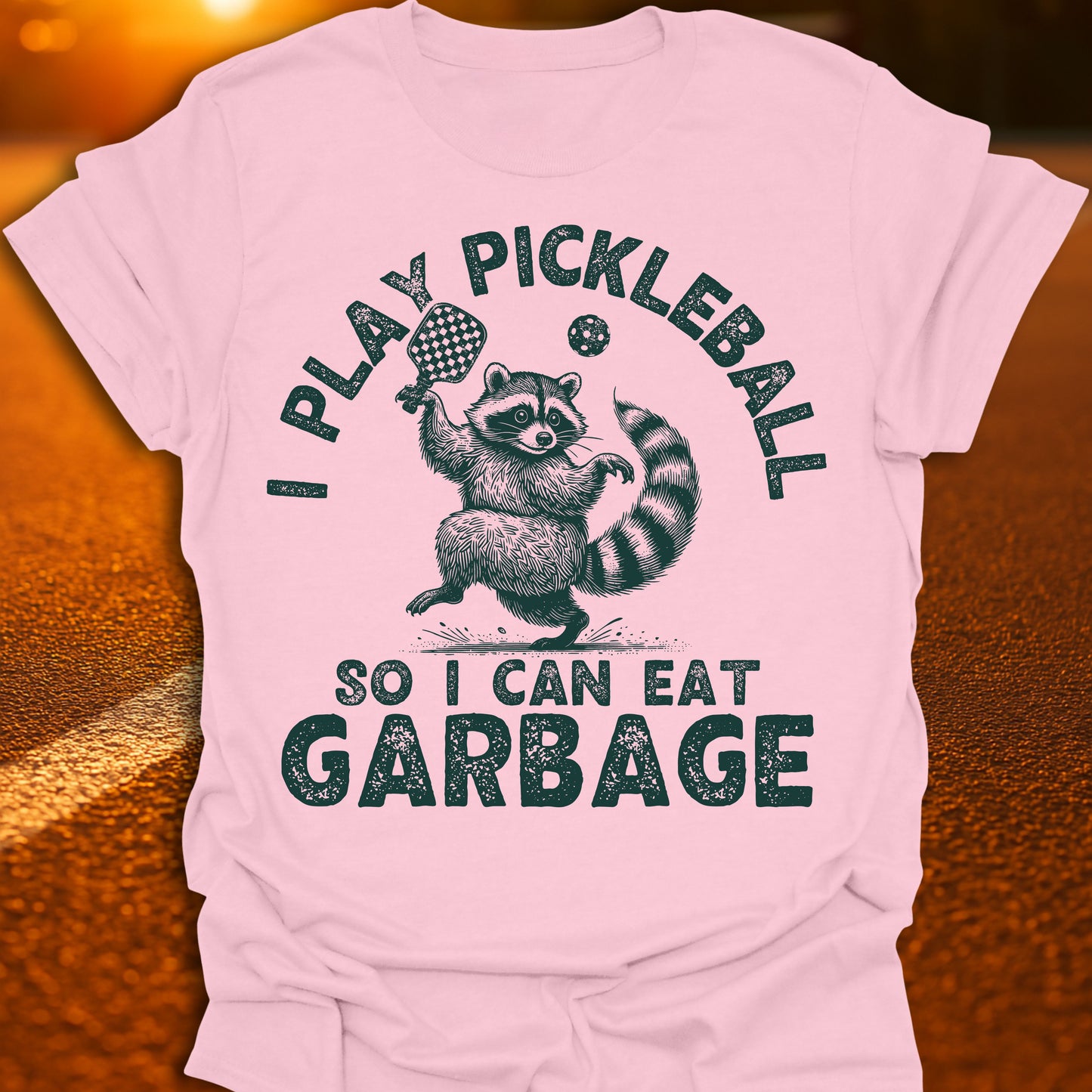 Eat Garbage Pickleball T-Shirt