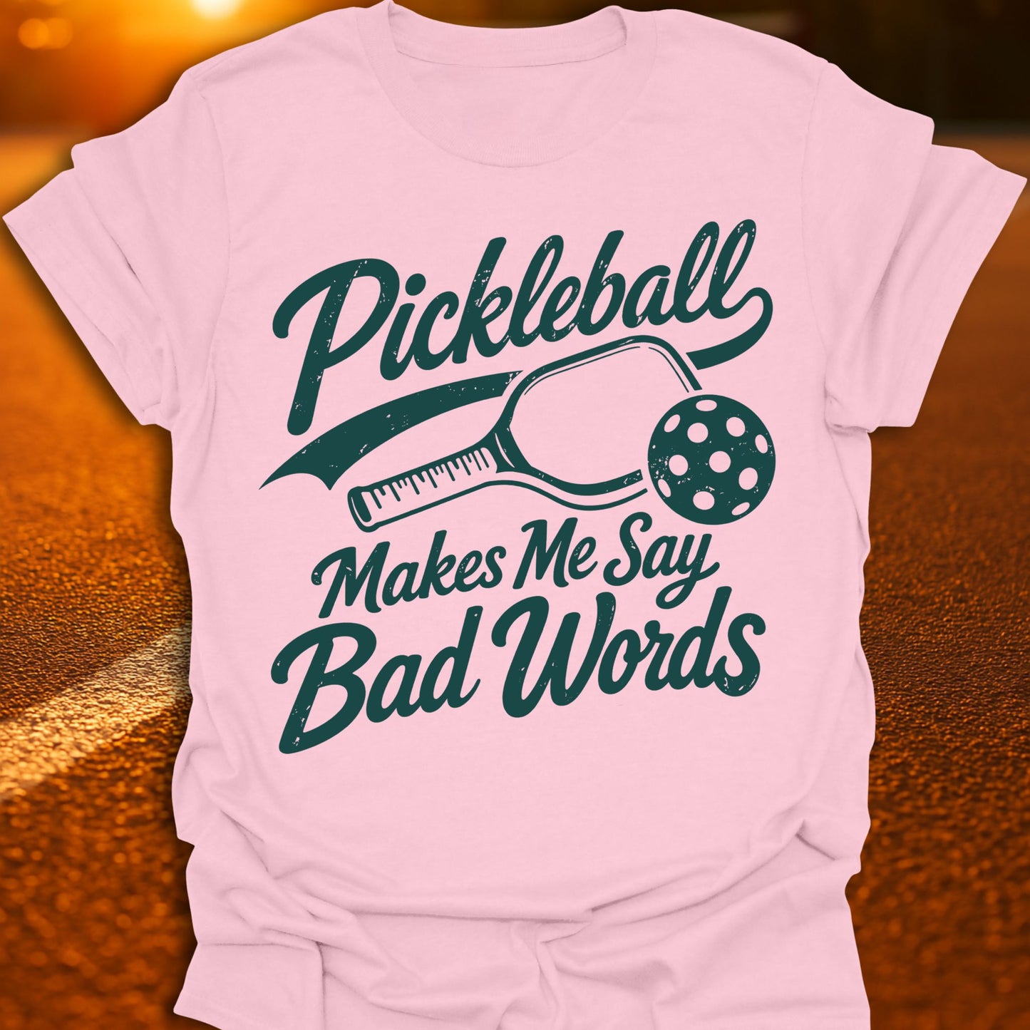 Bad Words Vintage Pickleball T-Shirt
