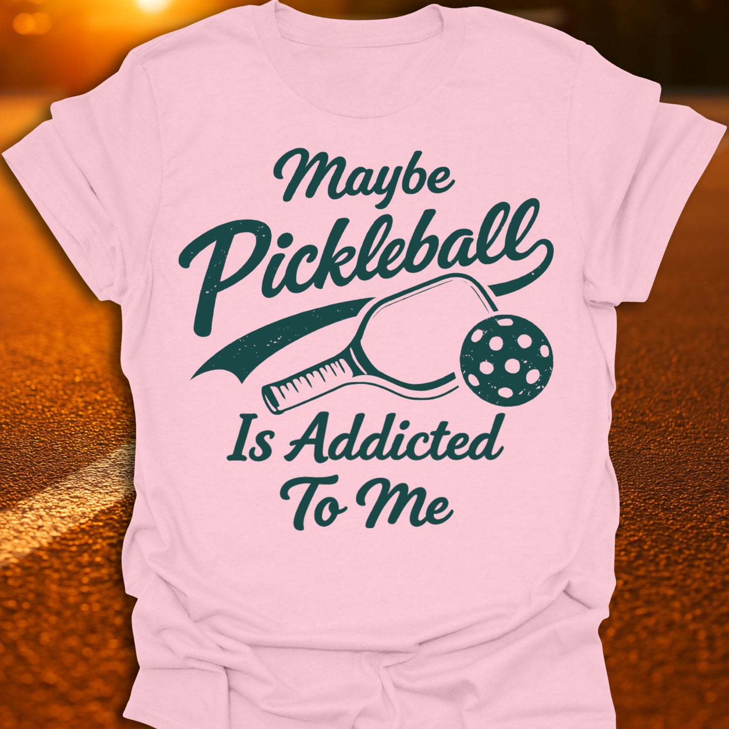 Addicted To Me Vintage Pickleball T-Shirt