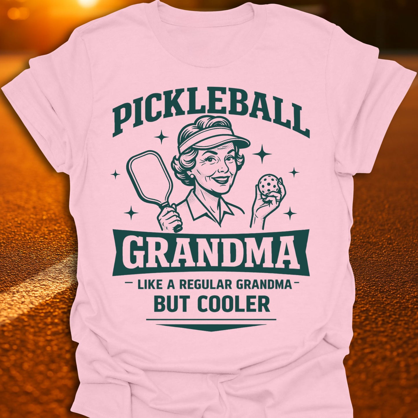 Cool Pickleball Grandma T-Shirt