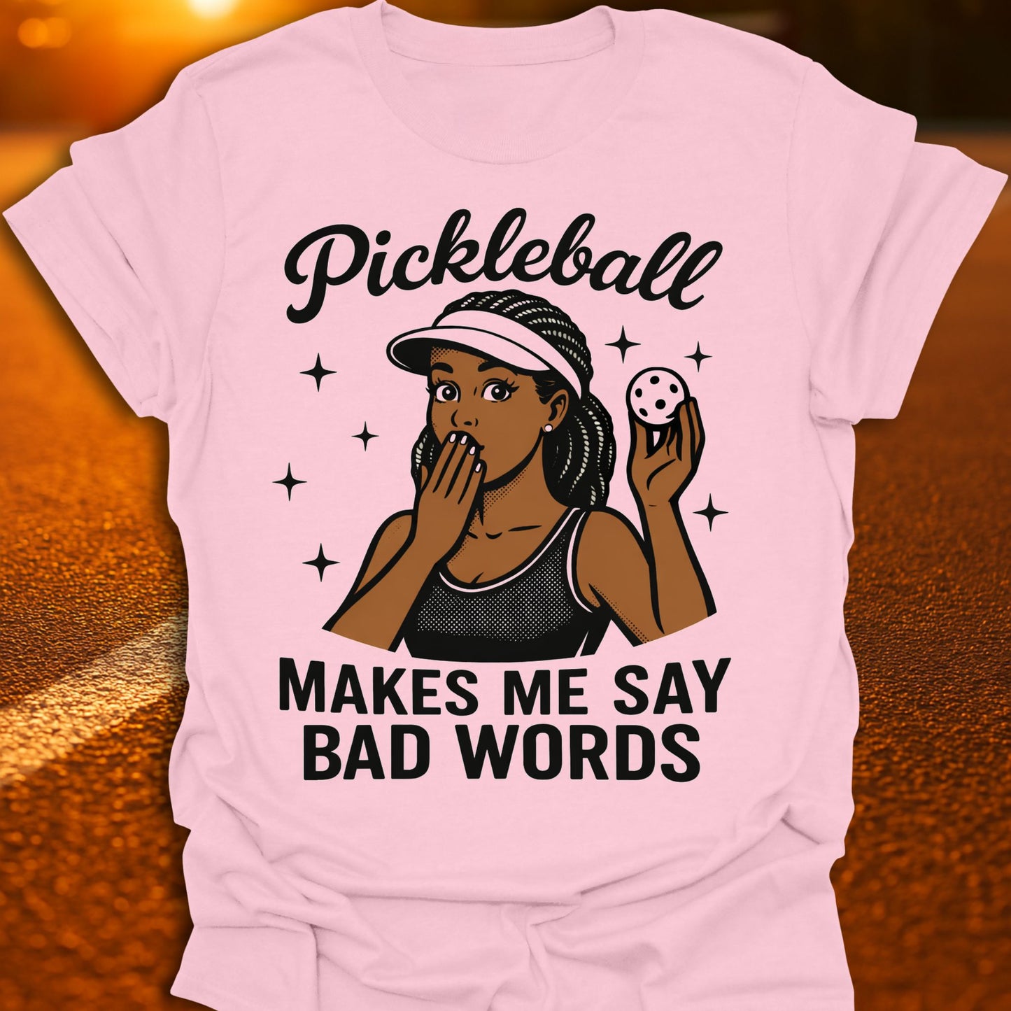 Bad Words Pickleball T-Shirt