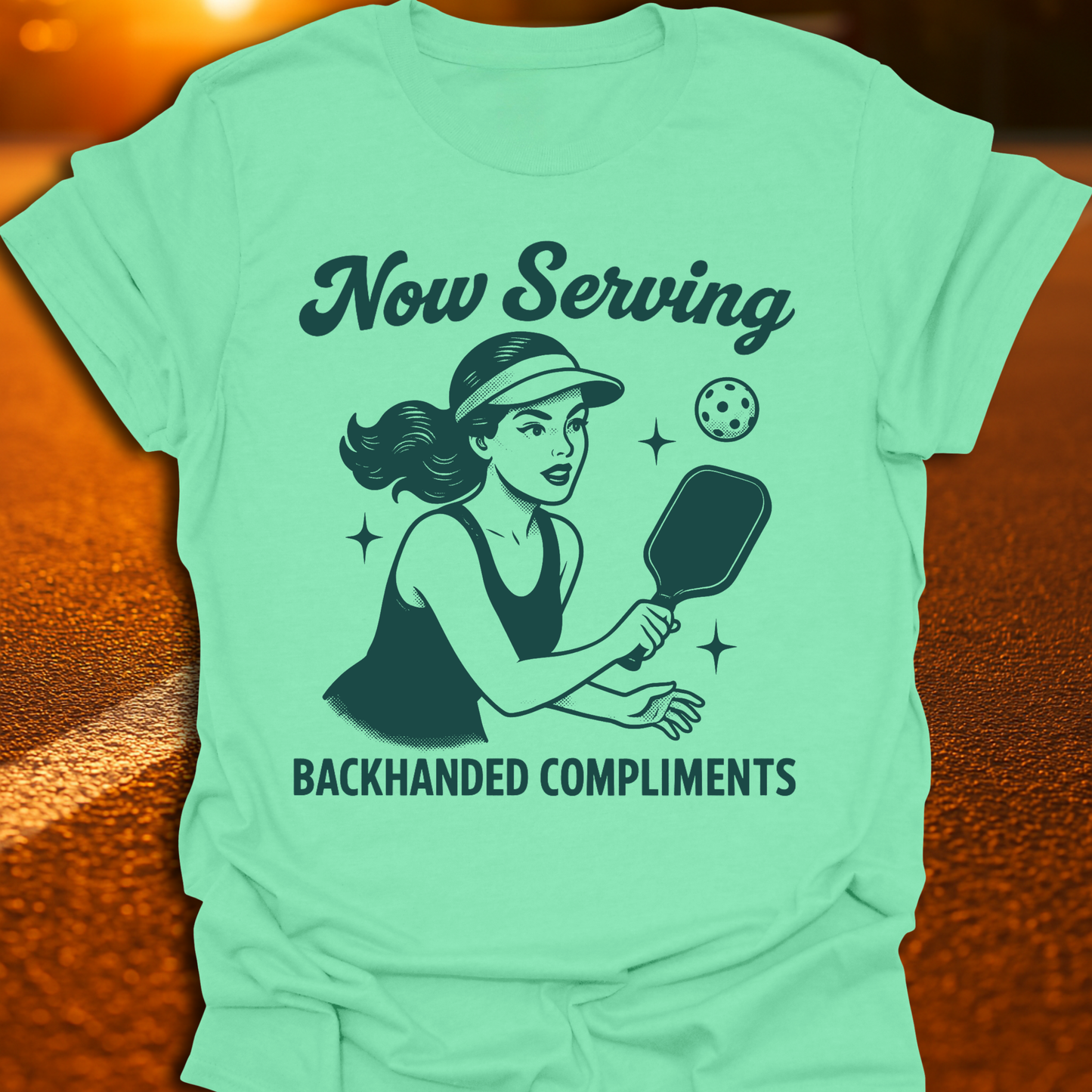 Backhanded Compliments Pickleball T-Shirt