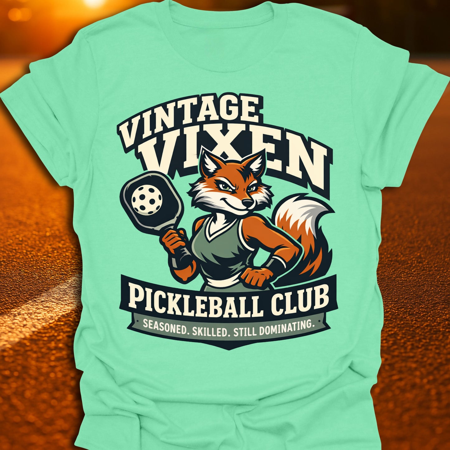 Vintage Vixen 2 Pickleball T-Shirt