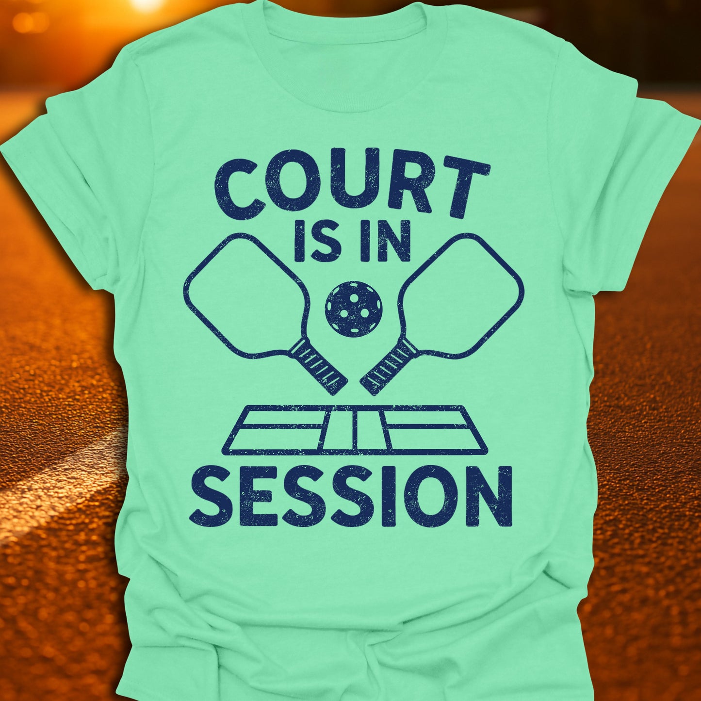 Court Is In Session Pickleball T-Shirt