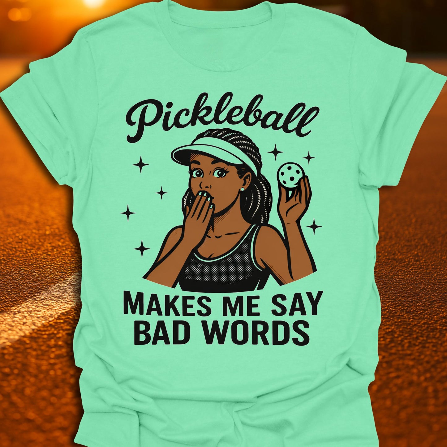 Bad Words Pickleball T-Shirt