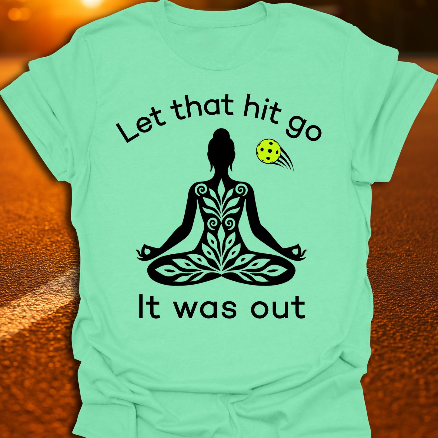 Let That Hit Go (Remix) Pickleball T-Shirt