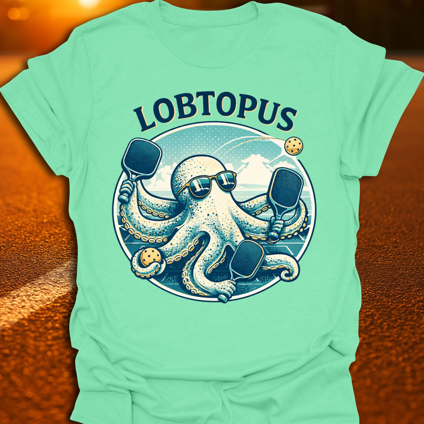 Lobtopus Pickleball T-Shirt