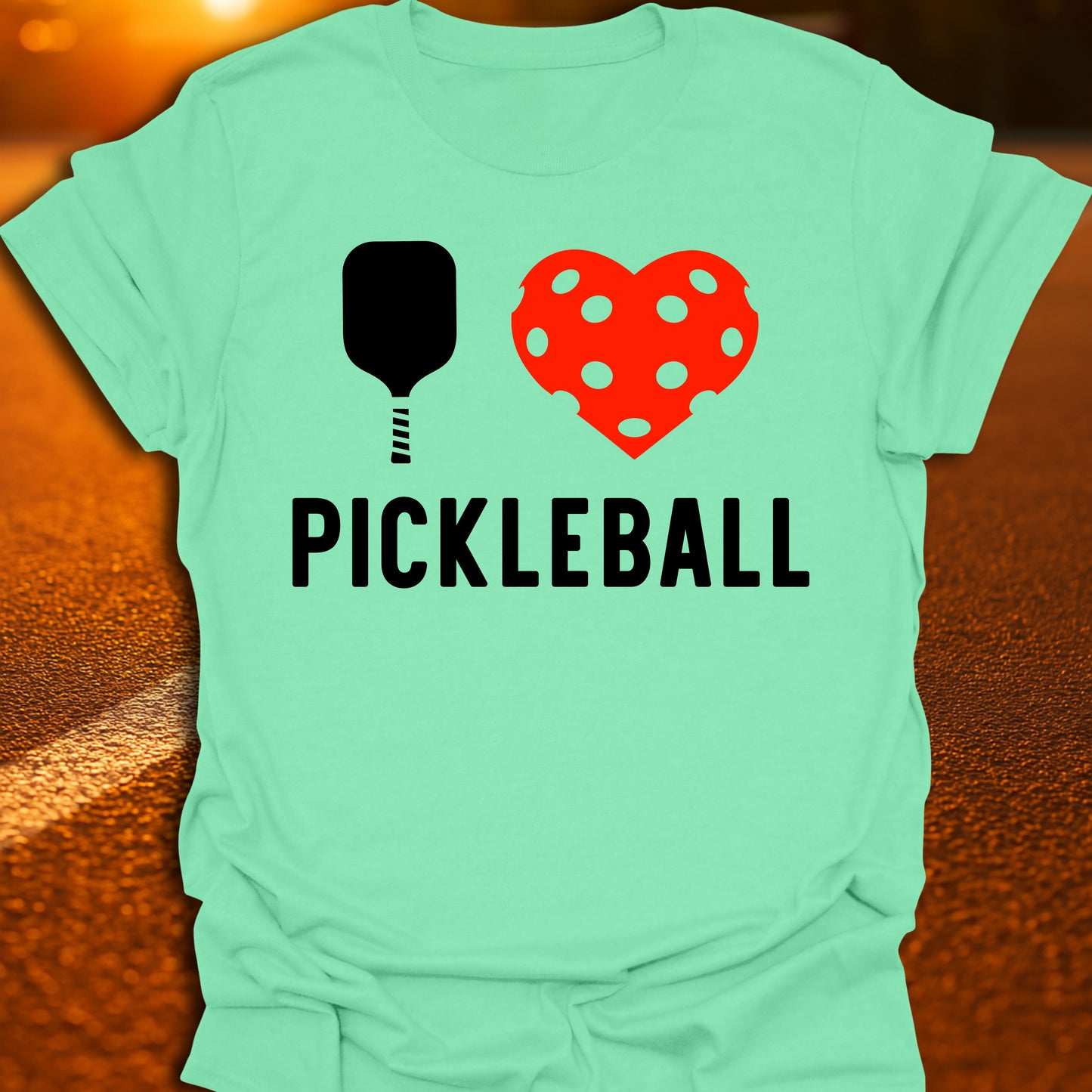 I Heart Pickleball T-Shirt