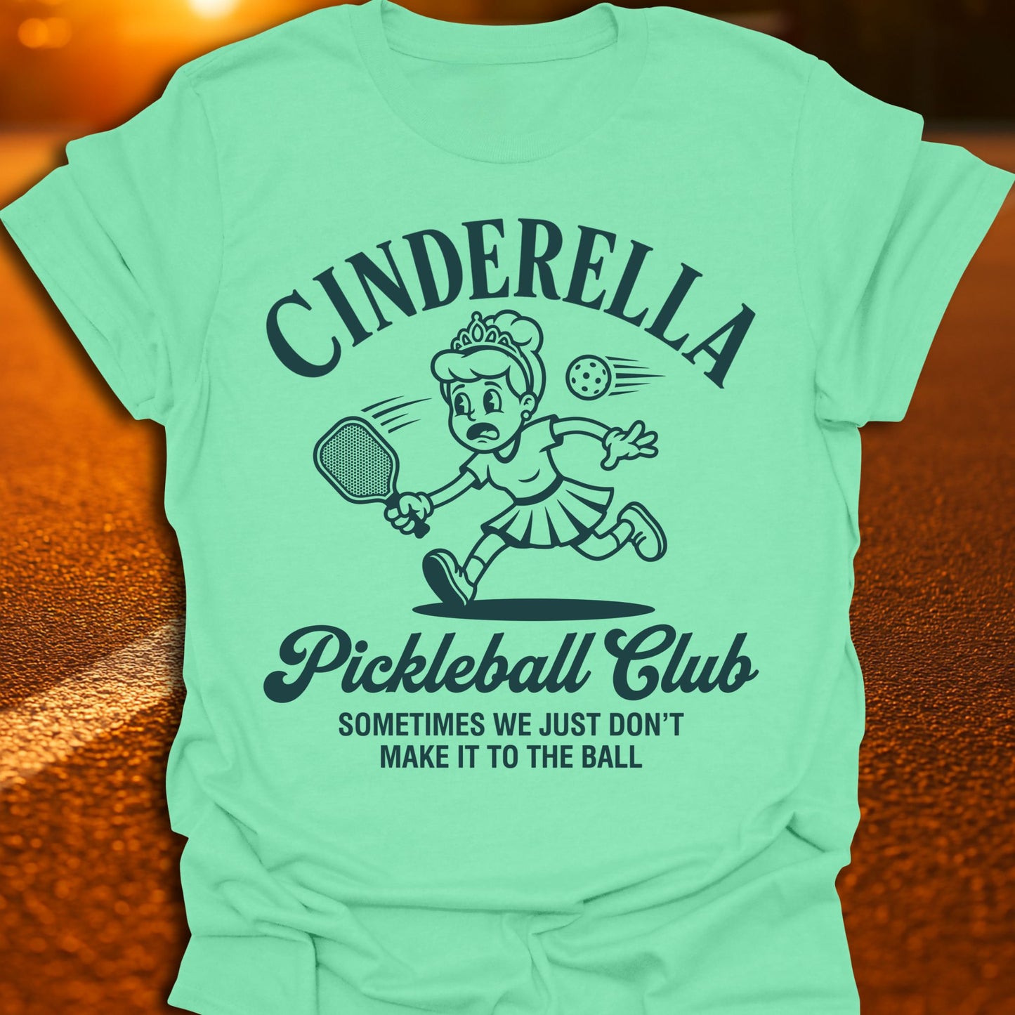 Cinderella Pickleball Club T-Shirt