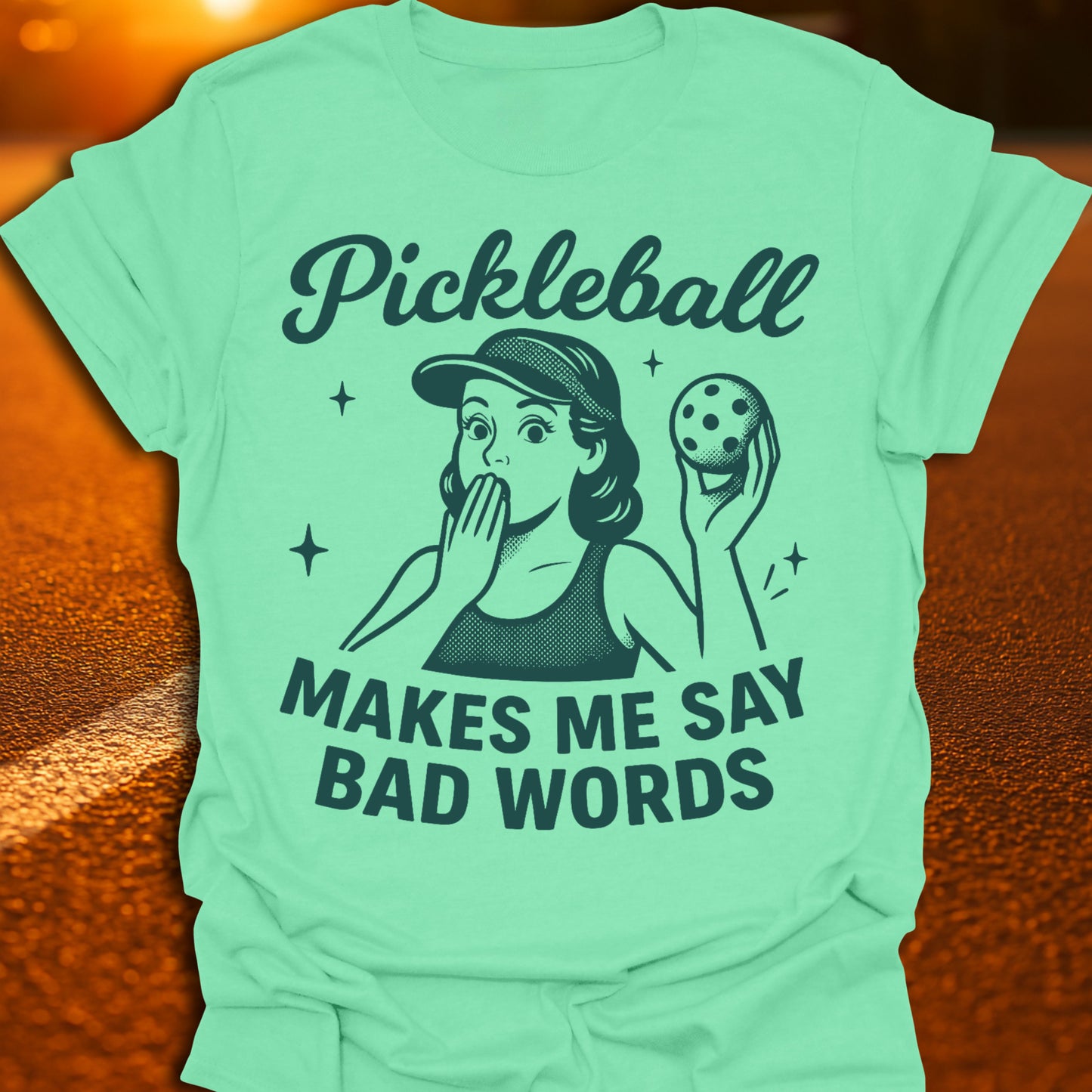 Bad Words Pickleball T-Shirt
