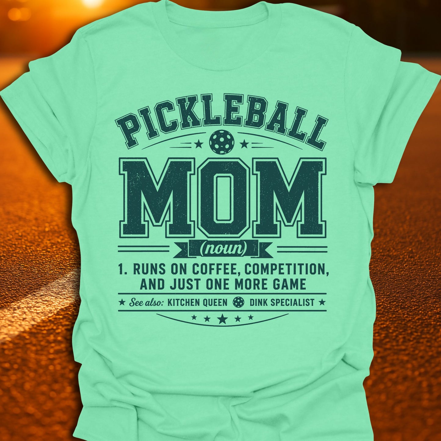 Pickleball Mom Definition T-Shirt