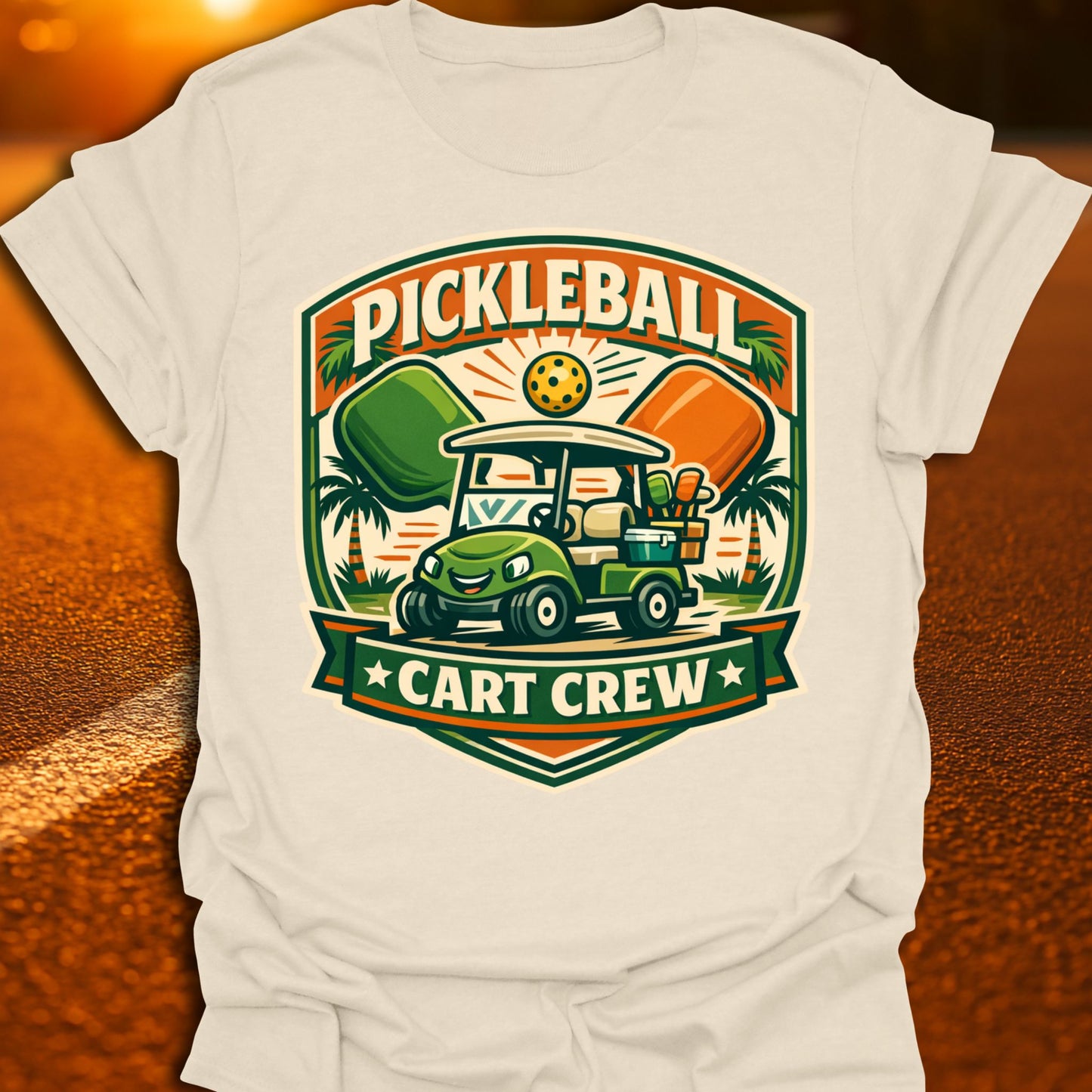 Cart Crew Pickleball T-Shirt