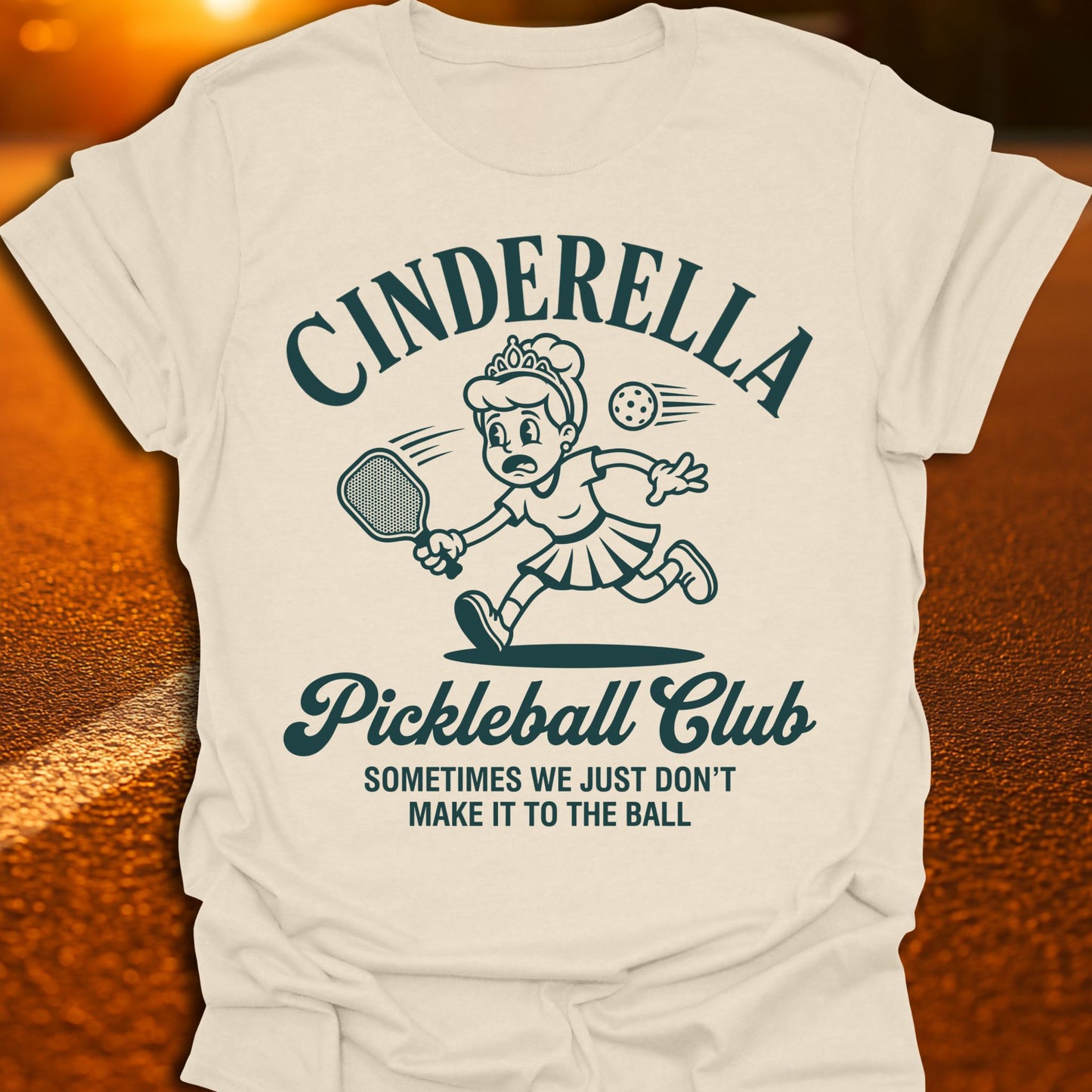 Cinderella Pickleball Club T-Shirt