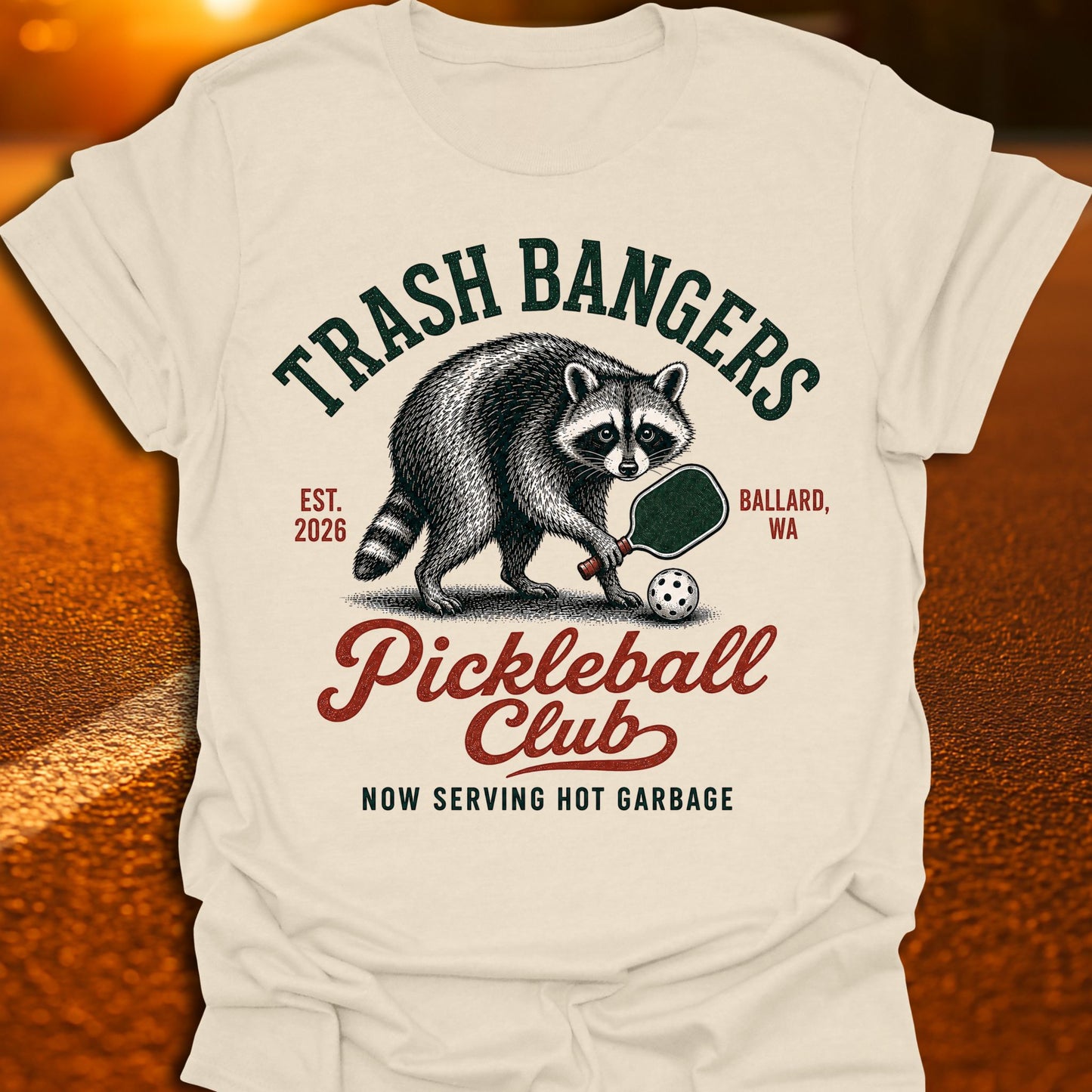 Trash Bangers Pickleball Club Jimothy T-Shirt