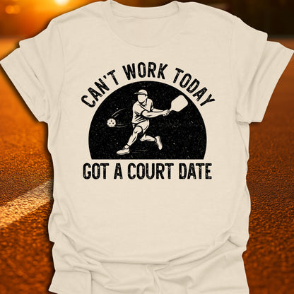 Court Date Pickleball T-Shirt